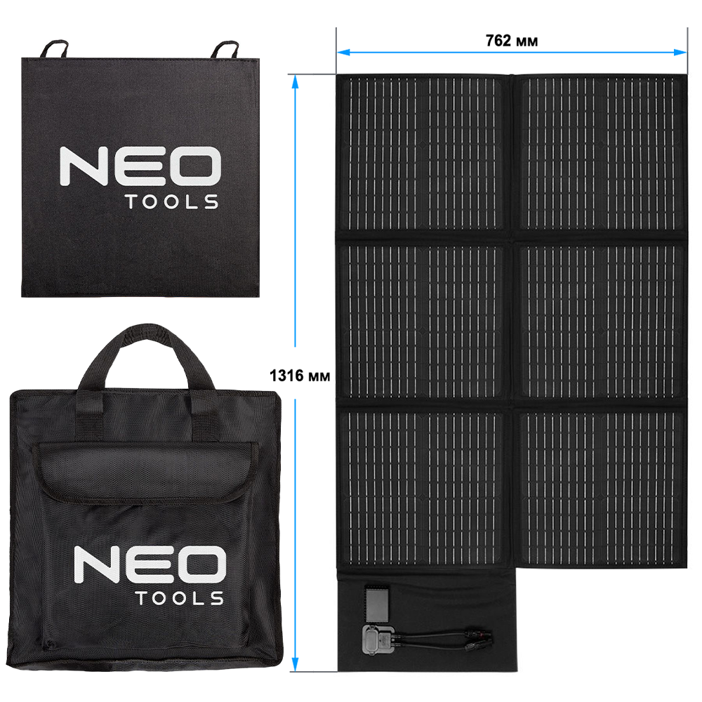 Портативные батареи | Power Bank Neo Tools 120Вт 1хType-C 2xUSB-A