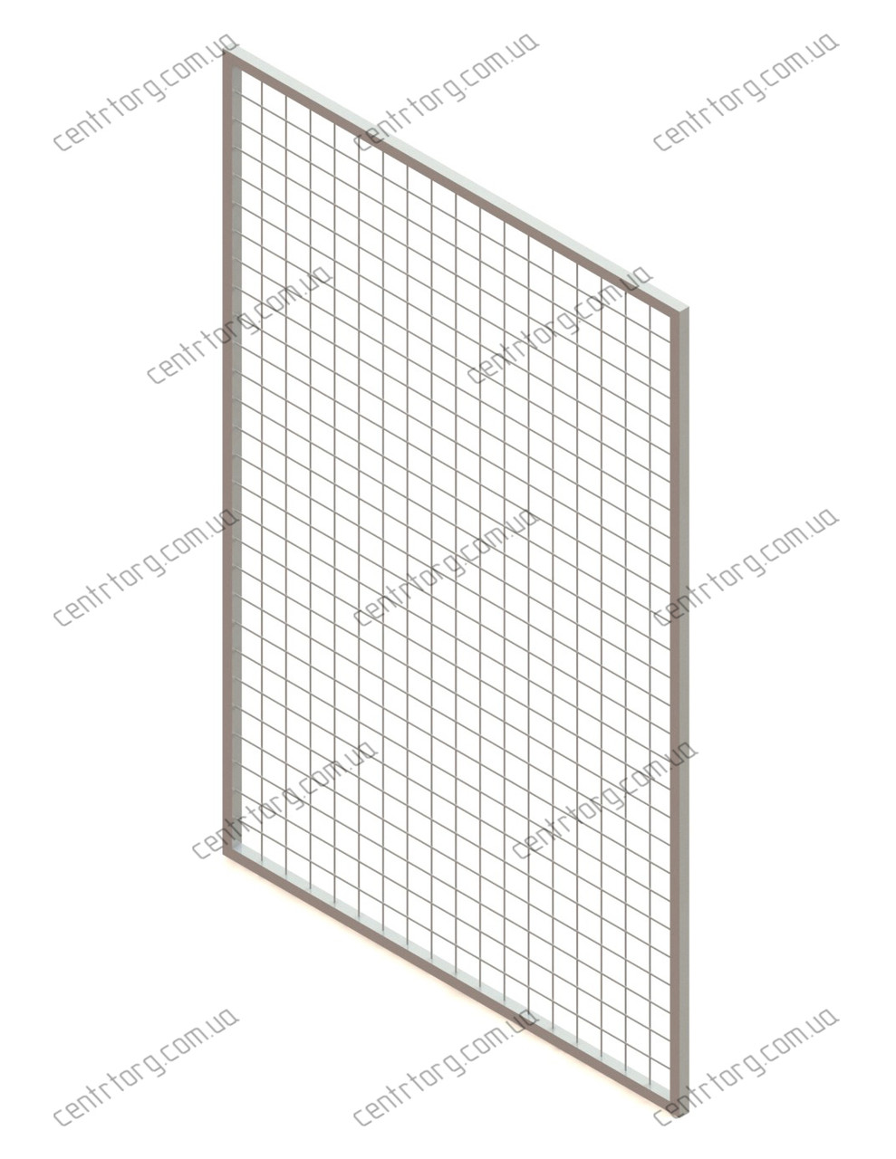 Сітка торгова в рамці 1830х970 мм; яч. - 50х50 мм; профіль — 20х20 мм; D-3мм;