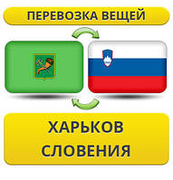 Перевезення Особистих Речей з Харкова до Словенії