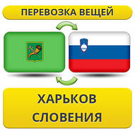 Перевезення Особистих Віщів із Харкова в Словенію