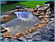 Izofol 0,5 мм ширина 2,03 м (Польща) плівка ПВХ для ставка , фото 4