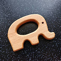 Фігурка дерев'яна "Слоник" бук, вощена