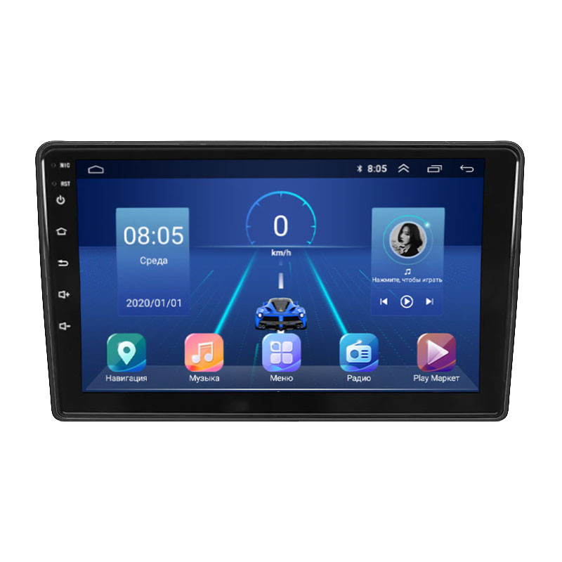 Стандартне радіо Lesko для Citroen Berlingo II рестайлінг 2012-2015 екран 9 "4/64gb 4G Wi-Fi GPS TOP, фото 1