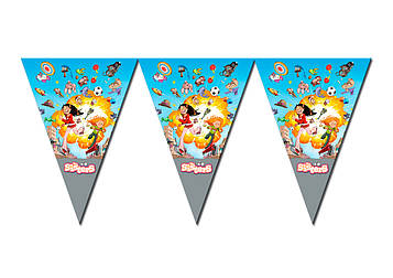 "Сестри" - Вимпел Трикутники, 10 прапорців.