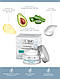 Зволожуючий та поживний крем Dr. Sea Moisturizing and Nourishing Cream with Avocado Oil and Aloe Vera 50 мл., фото 3