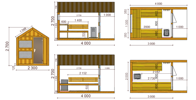 Модульная баня от производителя Thermowood Production фото