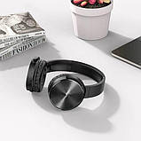 Бездротові навушники Hoco DW01 AUX чорні, фото 4