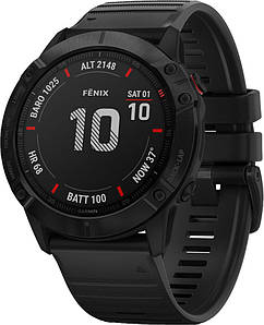 Спортивний годинник Garmin Fenix 6X Pro Black with Black Band (010-02157-01/00)