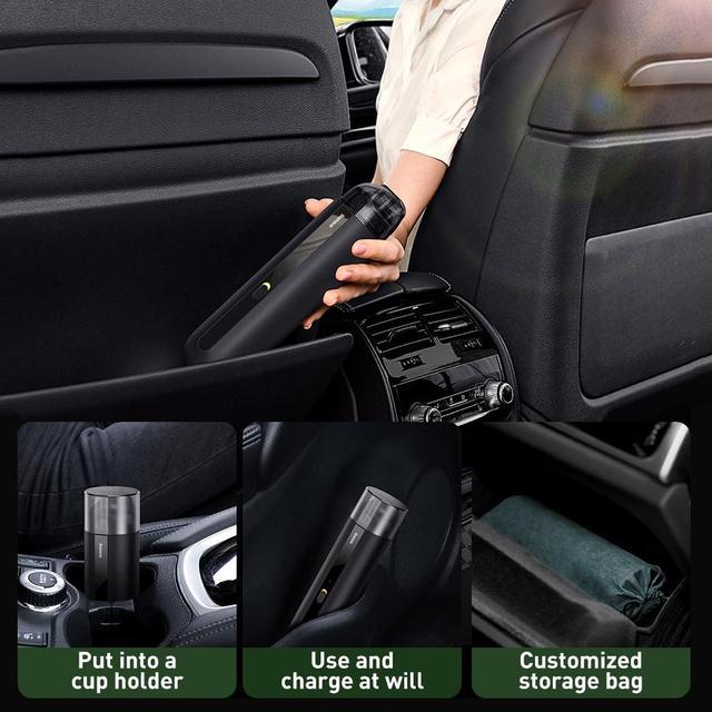 Автомобильный пылесос Baseus Car Vacuum Cleaner A2 Автомобильный пылесос Baseus Car Vacuum Cleaner A2