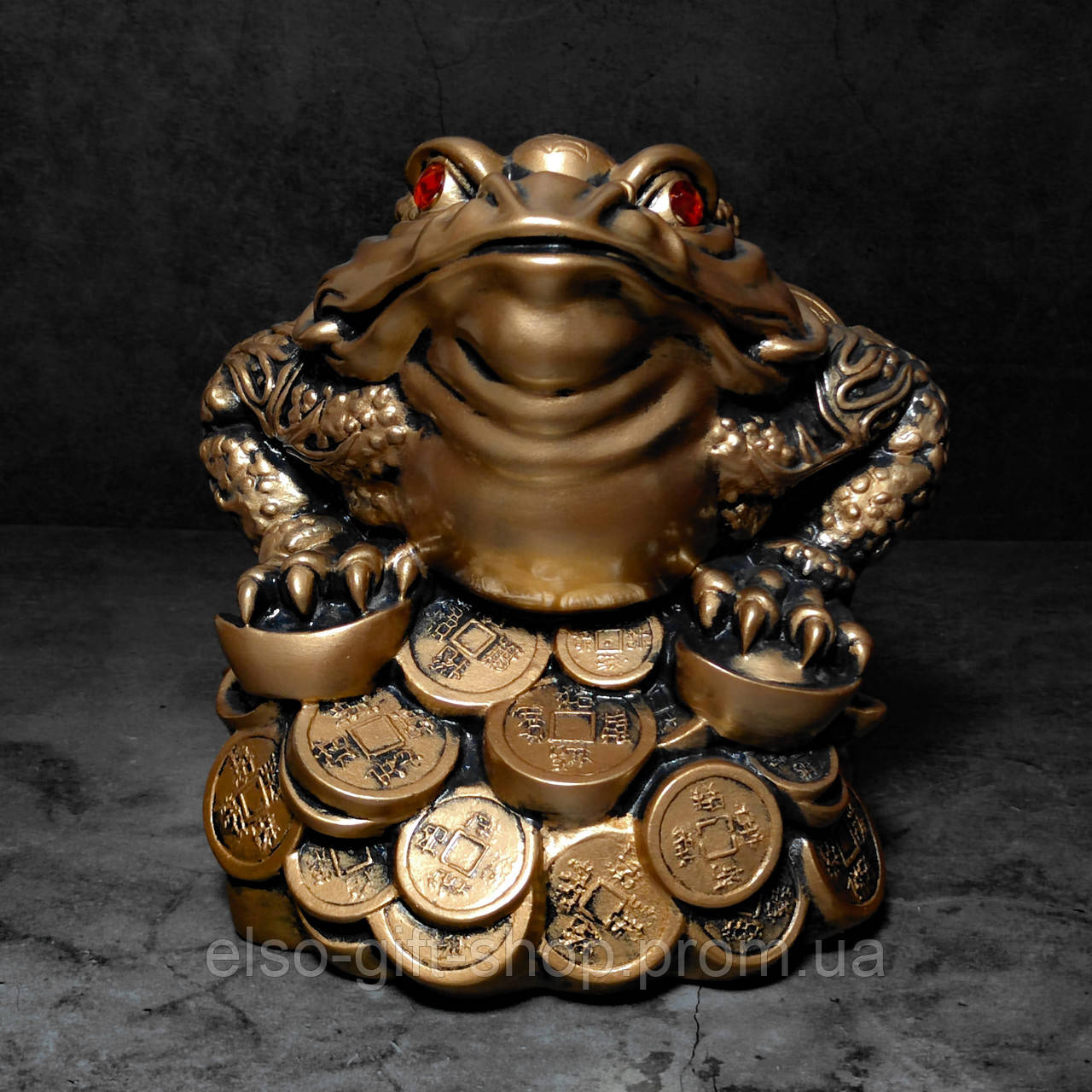 Копилка Статуэтка "Денежная Жаба" Большая — Купить Недорого на Bigl.ua ...