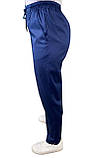 Медичні штани жіночі синього кольору, фото 2