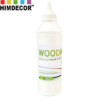 Клей водостійкий для дерева Woodmax D3 Himdecor 500 мл