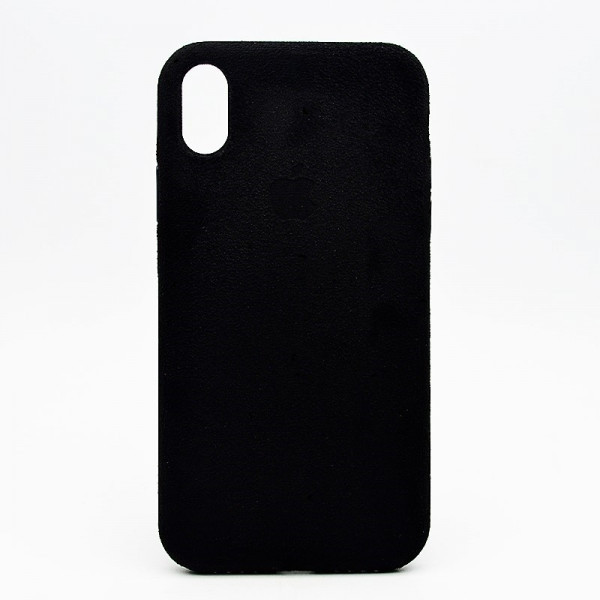 Чохол накладка Alcantara Cover для iPhone XR 6.1" Black C