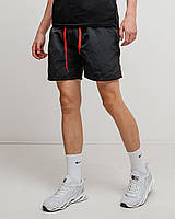 Чоловічі шорти (плащівка), чорного кольору