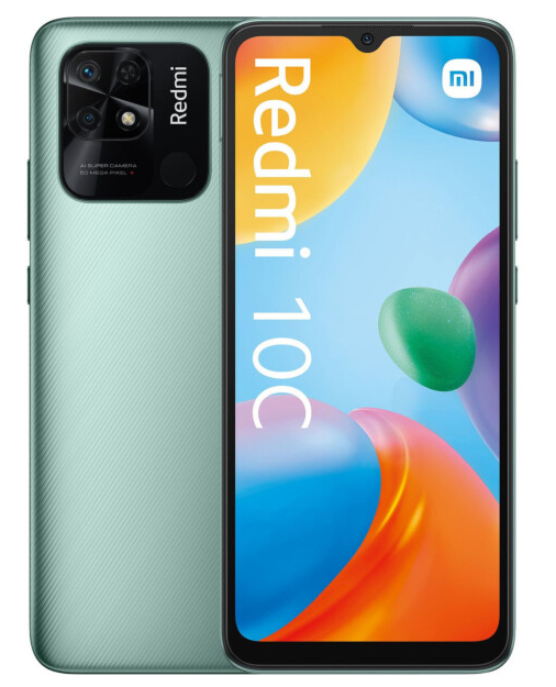 Xiaomi Redmi 10C 4/64GB NFC Mint Green Global, фото 1