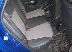 Чохли на сидіння Кіа Ріо 3 хетчбек (чохли з екошкіри Kia Rio 3 стиль Premium)