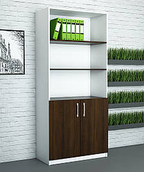 Шафа для документів "Шоколад" 60х40х190 см. ШД-Ш1, Білий/Венге