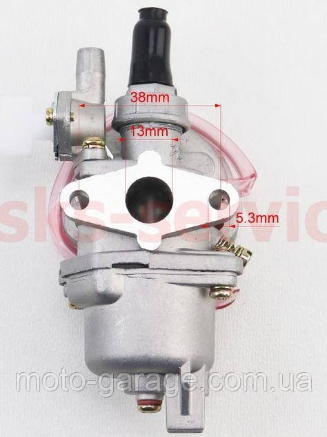 Карбюратор дитячий квадроцикл, міні байк, 2T ПітБайк,, фото 1