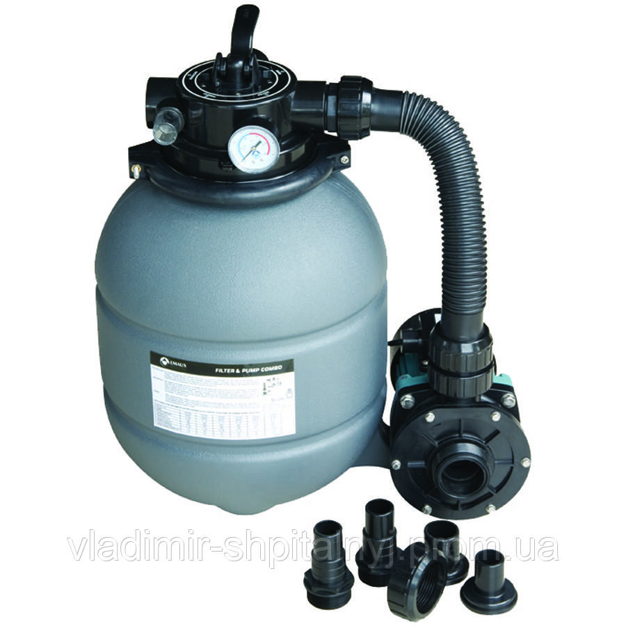 Emaux Фільтраційна установка Emaux FSP300-ST20 (3.5 м3/год, D300)
