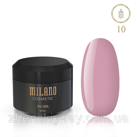 Гель-желе для нарощуючи нігтів Milano, 30 мл No 10, фото 1