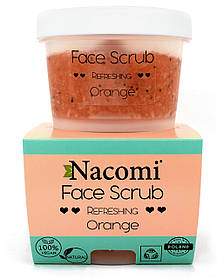 Скраб для обличчя та губ Nacomi Refreshing Face Orange 80 г