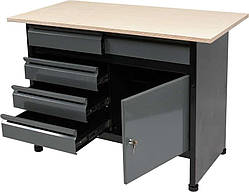 Верстат Для Майстерні (1160 х 600 х 840 мм) Слюсарний Стіл VOREL® 58455