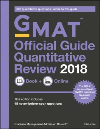 Книга GMAT Official Guide 2018 Quantitative Review: Book + Online (Eng.) (обкладинка м`яка) 2017 р.