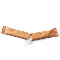 Цукор в паперових стіках, Крафт-упаковка 1кг/уп (200 стіків по 5 г)