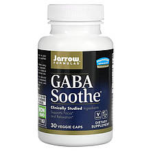 Гамма-аміномасляна кислота Jarrow Formula "GABA Soothe" нейромедіатор (30 капсул)
