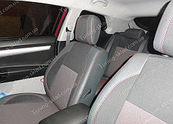 Чохли на сидіння Кіа Про Сид 1 хетчбек (чохли з екошкіри Kia Pro Ceed 1 стиль Premium)