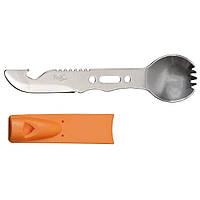 Многофункциональный столовый прибор ложка-нож-открывалка Fox Outdoor из нержавеющей стали