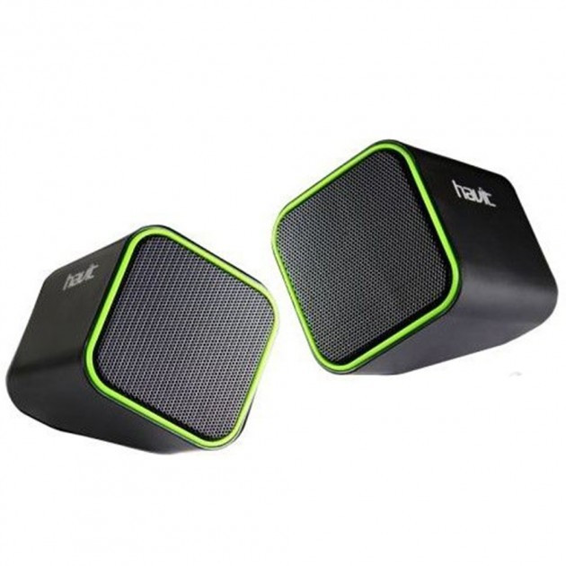 Акустична система HAVIT HV-SK473 USB, black/green