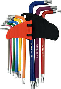 さとちま Ключи шестигранные с шариком YATO: М1.5-10 мм, Г-образные