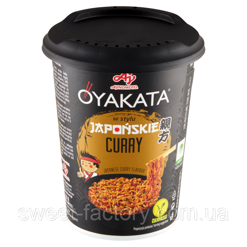 Лапша Ajinomoto Oyakata Japonskie Curry 90g: продажа, цена в Чернигове ...