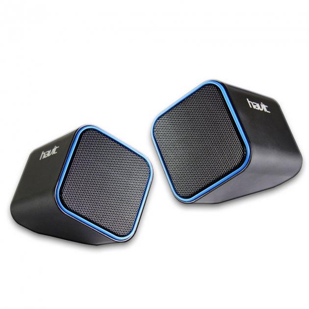 Акустична система HAVIT HV-SK473 USB, black/blue, фото 1