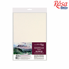 Папір для акварелі, пакет, А4 (21х29,7см), 20арк, Дрібне зерно, 200г/м2, ROSA Studio