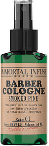 Одеколон-спрей після гоління Immortal Infuse Barber Cologne Smoked Pine, 50 ml