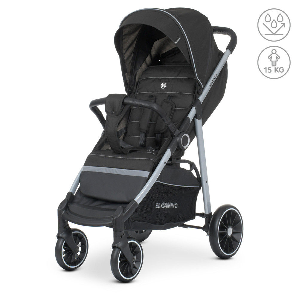 Дитяча прогулянка El Camino SIENA ME 1095 Black Чорний