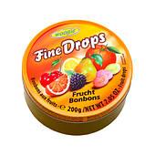 Льодяники мультифруктові Woogie Fine Drops Frucht Bonbons, 200 р.