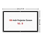 Екран для проектора 100 дюймів / Проекційний екран / Полотно для проектора, фото 7