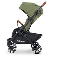 Дитяча коляска El Camino Loona ME 1090-1 Olive Green Хакі, фото 3