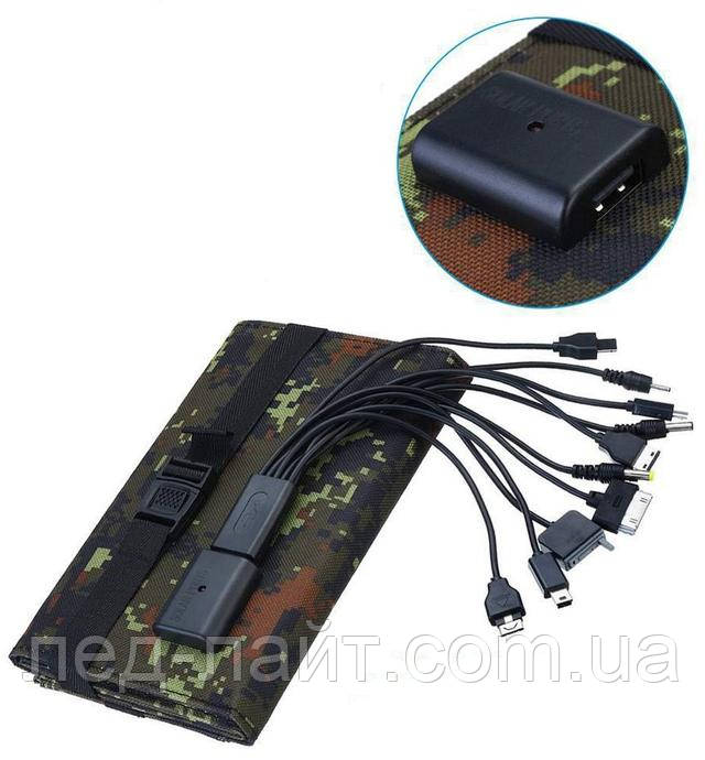 Сонячна розкладна панель USB