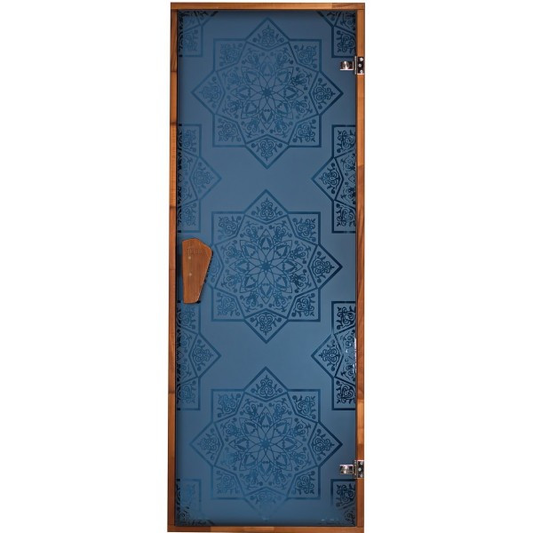 Двері для сауни та хамаму Tesli Сезам Blue RS 1900 х 700