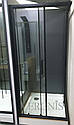 Душова кабіна квадратна 90х90х190 см Black INDIANA Veronis без піддону, фото 5