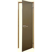 Двері міжкімнатні - Aqua Bronze Sateen 2000х700, фото 5