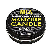 Nila Spa Massage Candle свічка масажна для манікюру Апельсин, 30 мл
