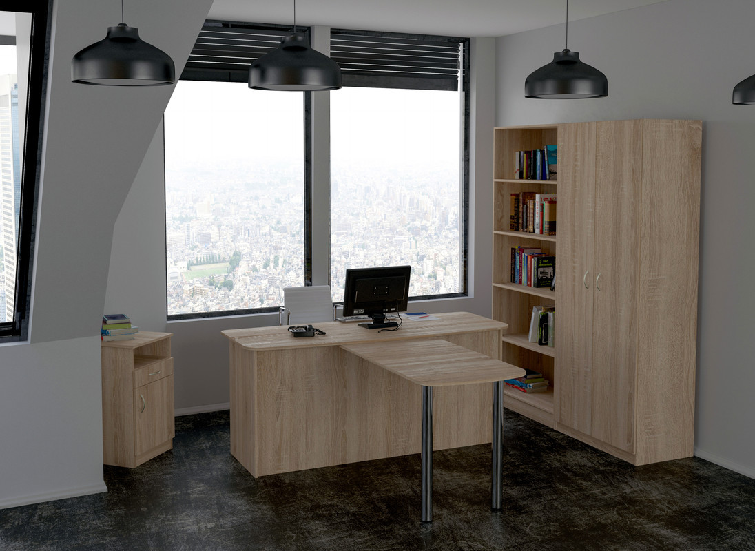 Кабінет керівник Економ Дуб Сонома (12871), фото 1