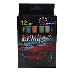 Крейда кольова 12 шт. (6 кіл) кругла "Josef Otten" Mustang 9см S2007