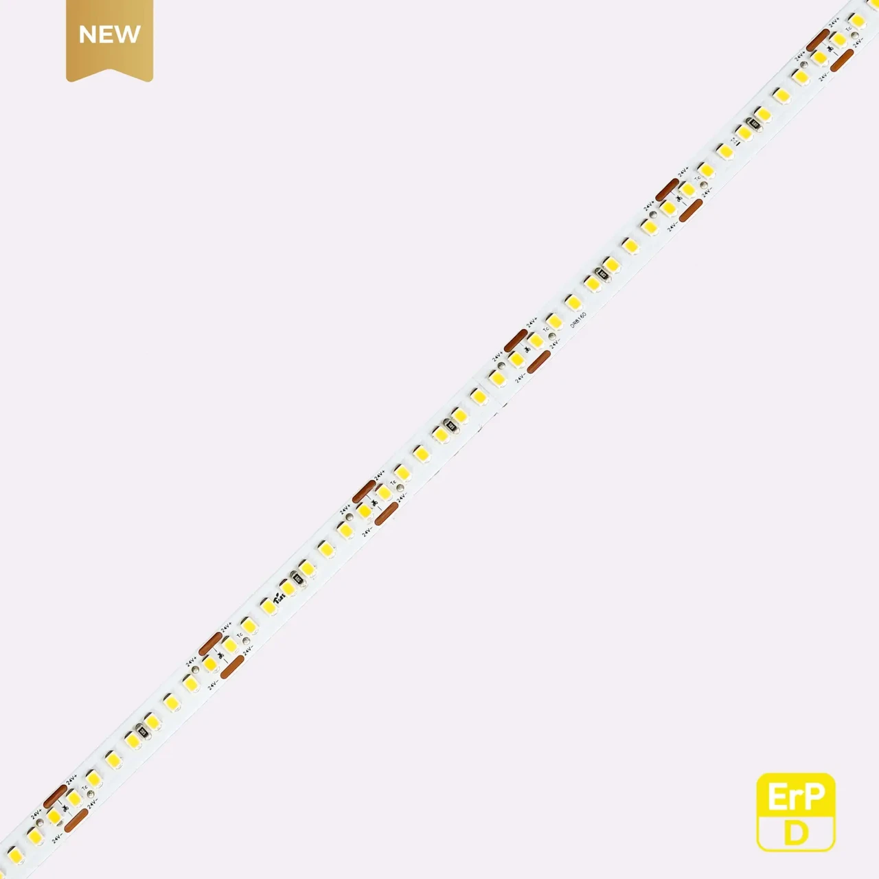 Світлодіодна стрічка COLORS, 24V, 160 led/m, 12W, 1660Lm, IP20, 3000K (DR8160-24V-8mm-WW), фото 1