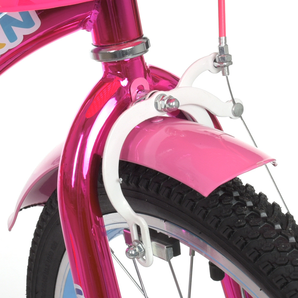 Велосипед двухколесный детский 20 дюймов Profi Unicorn Y20242S-1 Малиновый - фото 5 - id-p1641987239